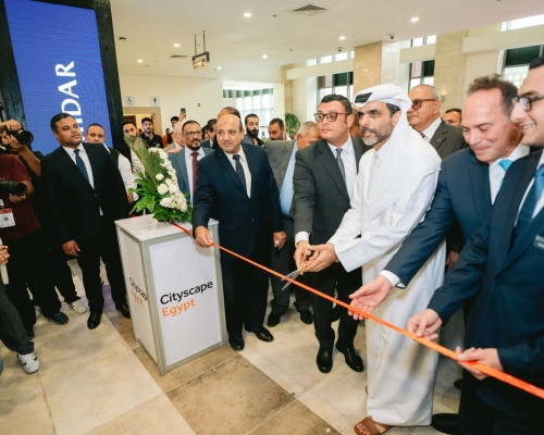 President of the Authority Attends the Opening of Cityscape Egypt 2025 alongside the Minister of Housing